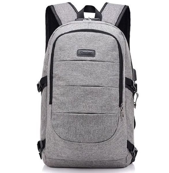 Travel Laptop Backpack Water Resistant Anti-Theft USB Charging Port Lock