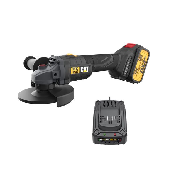 CAT Angle grinder BL 115mm 18V KIT