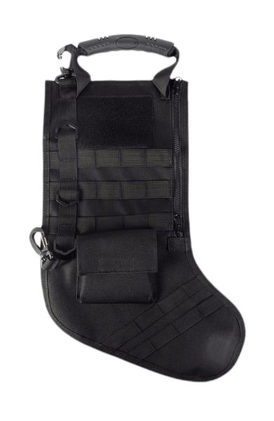 Tactical Molle Sock-Like Bag - Black