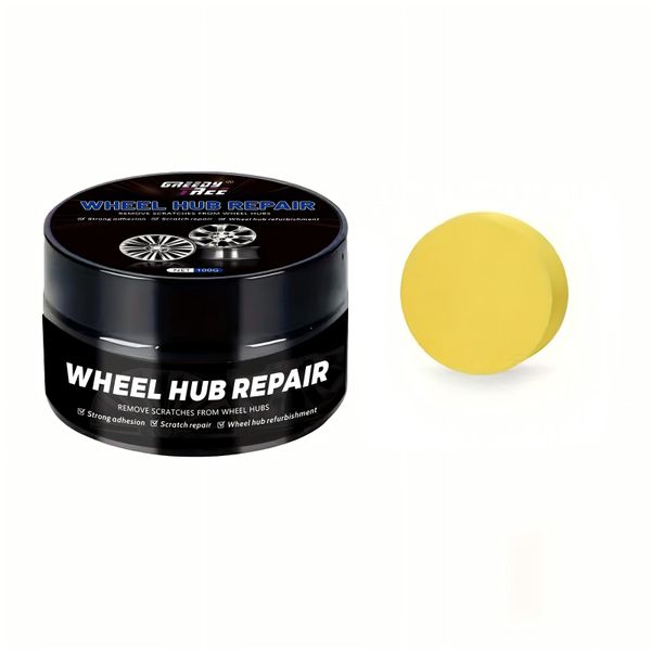 Alloy Wheel Hub Scratch Repair &amp; Restore Paste