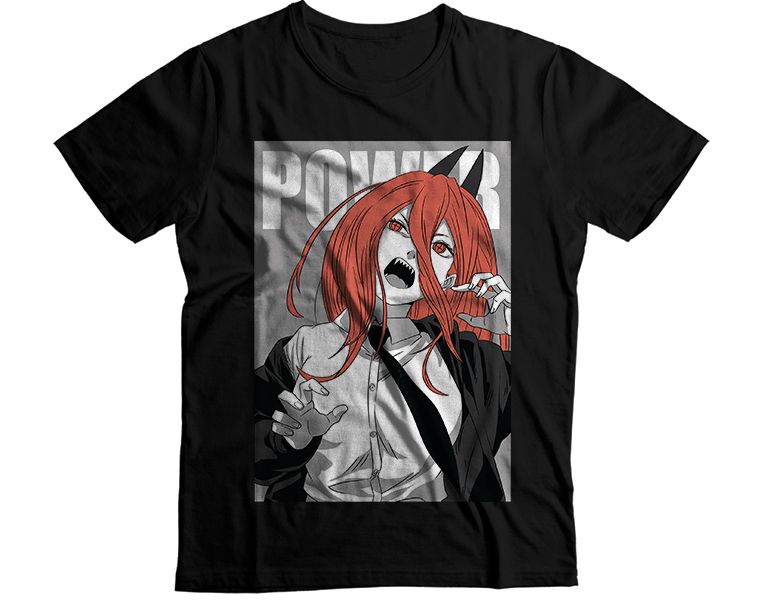 Anime Power Girl T-Shirt