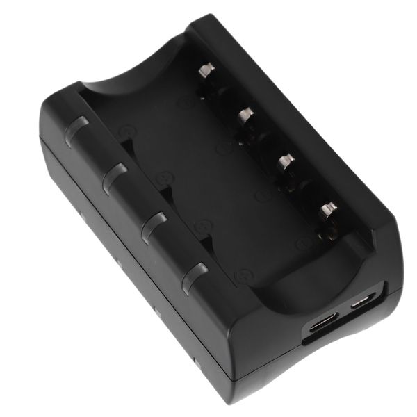 8-Port USB Charger Compatible with RCR123A/16340/16350/16360 Batts
