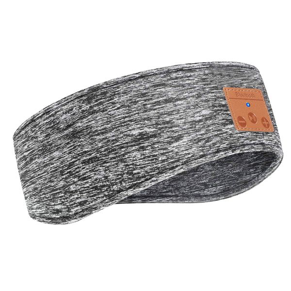 Sleep Headphones Bluetooth Headband with Ultra-Thin Stereo Speaker - Gray