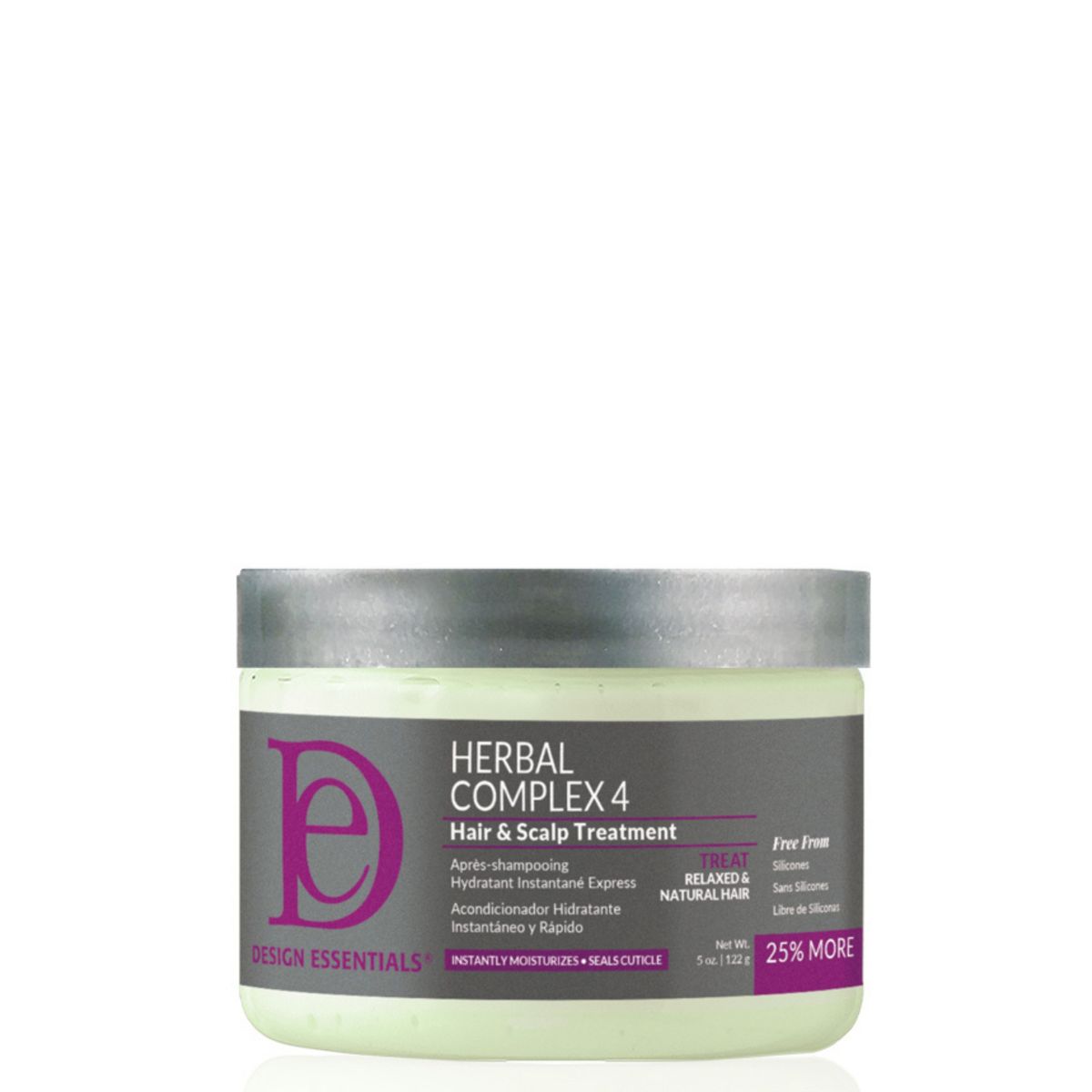Design Essentials Herbal Complex 4 Hair and Scalp Treatment - 122g