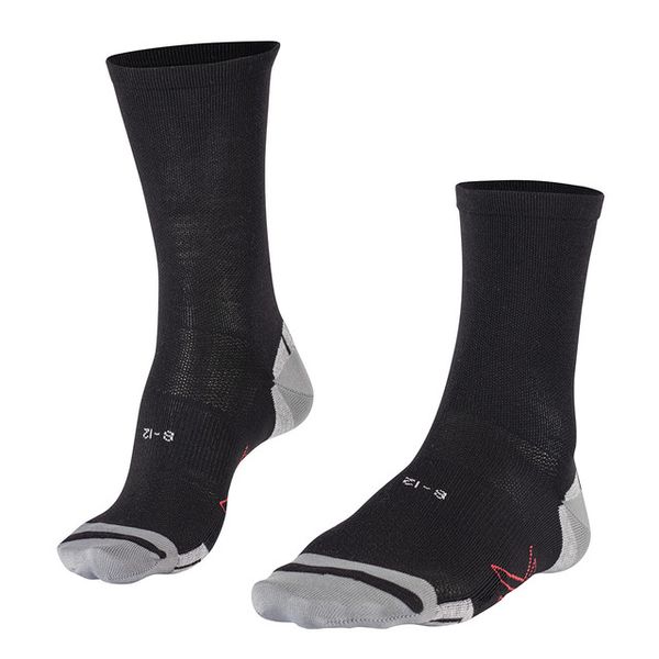 FALKE Pedal Pressure Free Plain Cycling Socks - Black