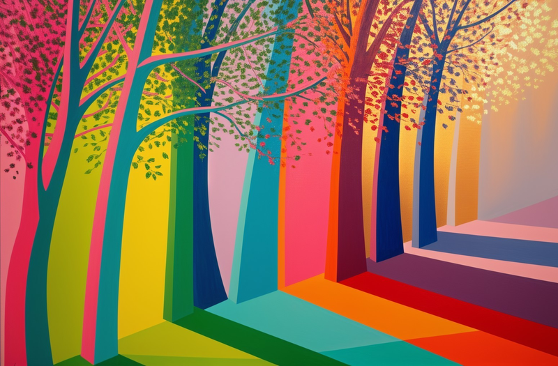 Modern Canvas Wall Art Home Decor - Summer Transition