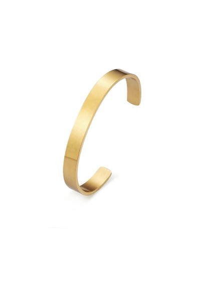 Copper Bracelet - Plain Yellow Copper