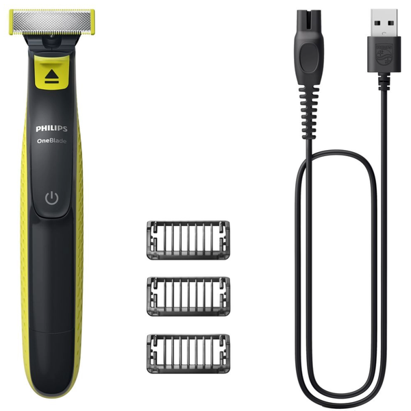 Philips OneBlade Face with 3 Combs &amp; USB Charging