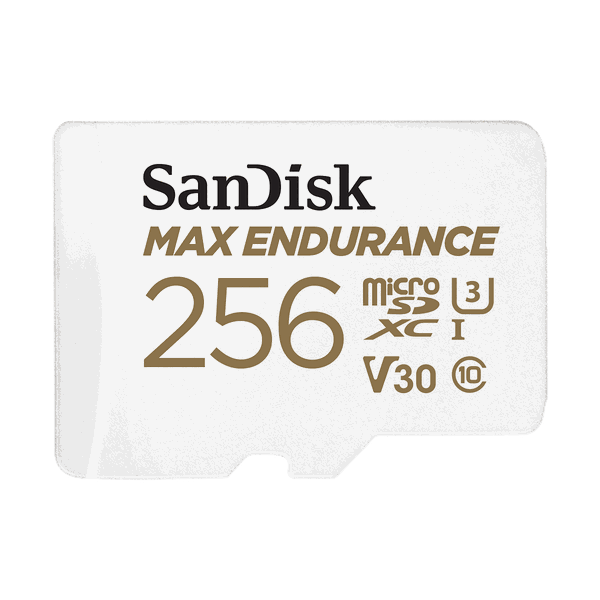SanDisk Max Endurance 256GB MicroSDXC Class 10 Memory Card