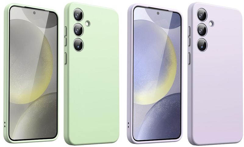 Premium Silicone Phone Case For Samsung Galaxy S22 &amp; S22 Ultra - 2 Pack