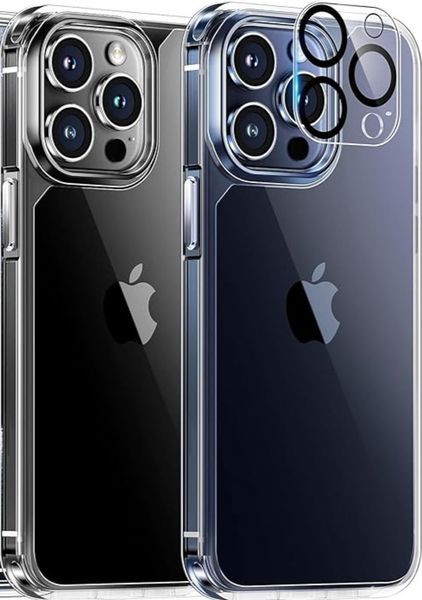 9H Tempered Glass Camera Lens Protector for iPhone 15 Pro Max 6.7-Inch