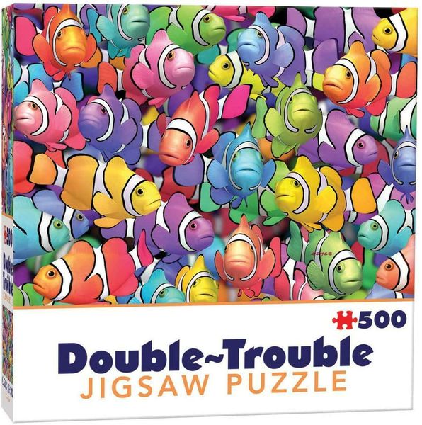 Double Trouble 500 Piece Clownfish Puzzle