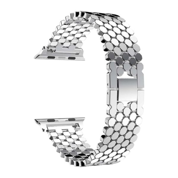 Metal Apple Watch Band With Sleek Design - Silver