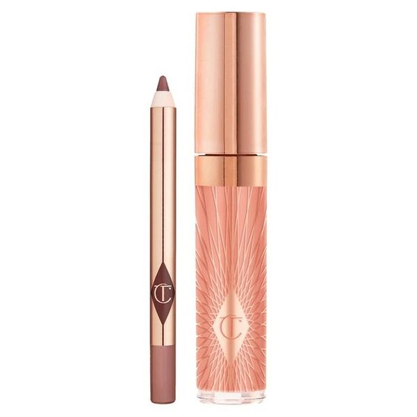 Charlotte Tilbury Gloss Lip Duo Nude Pink