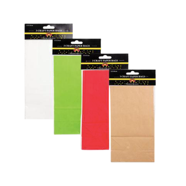 Premium Quality- Kraft Gift Bags Medium