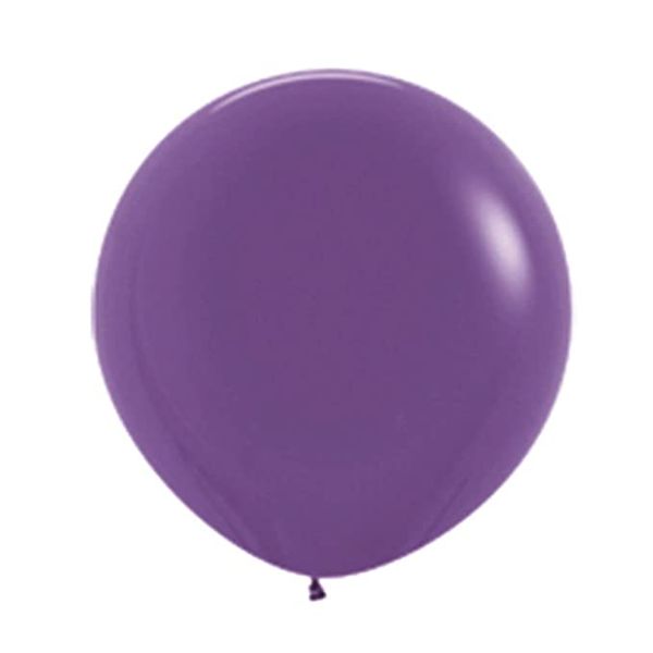 12inch Purple Happy Birthday Helium Balloons 100 Piece