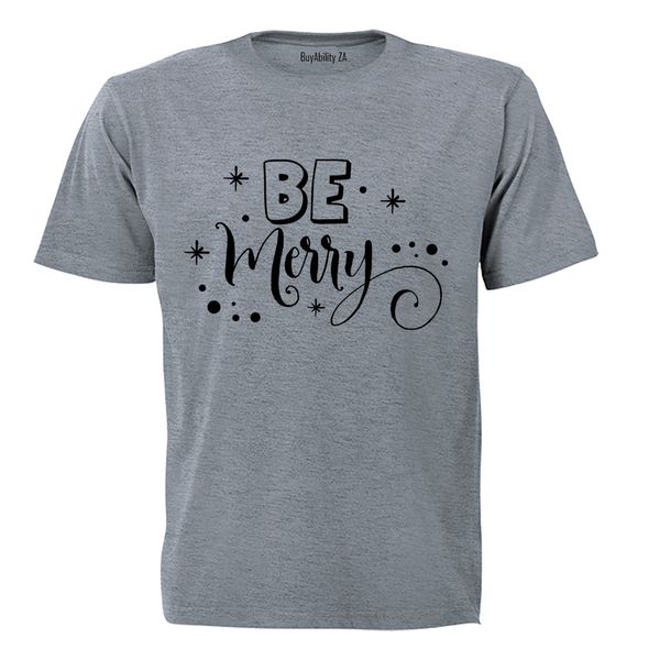 Be Merry - Christmas - Kids T-Shirt
