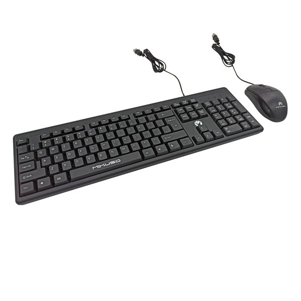 Mikuso Wired Keyboard and Mouse Combo Set