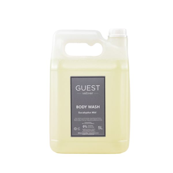 Guest Vetiver Body Wash 5lt