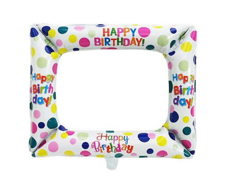 Happy Birthday Selfie Photo Frame