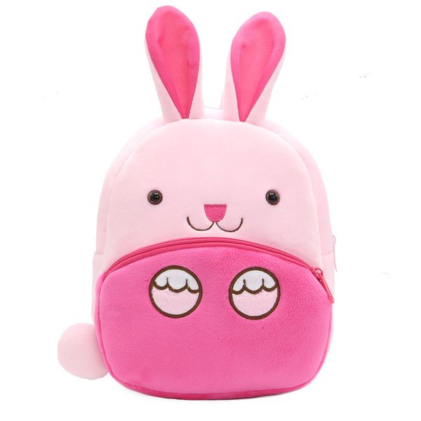 Cartoon Animal Toddler Character Plush Backpack