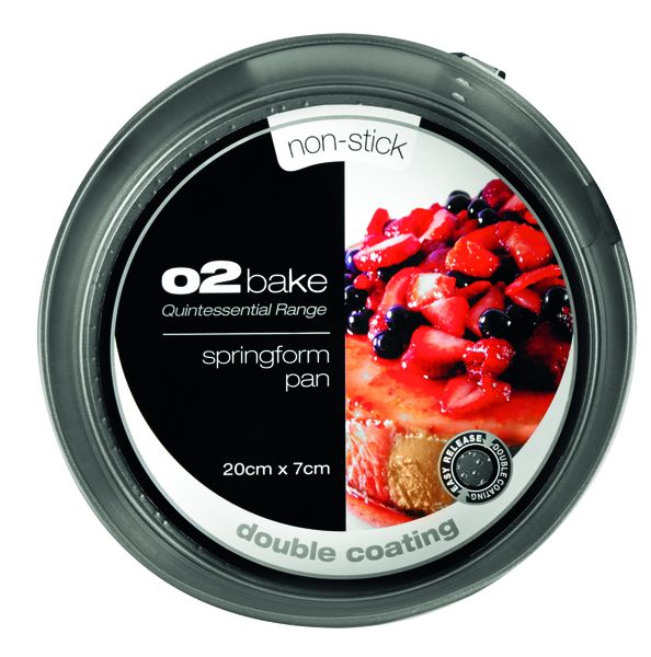 O2 Bake Non Stick Spring Form Pan - 20cm