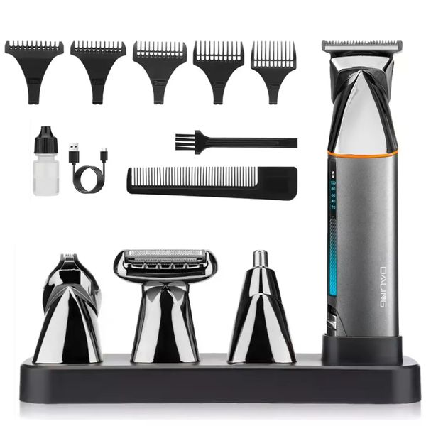Daling - 9 in 1 Rechargeable Men's Grooming Kit