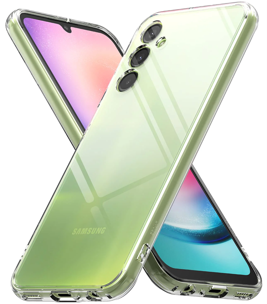 Shockproof TPU Clear Case Transparent Compatible with Samsung Galaxy A24