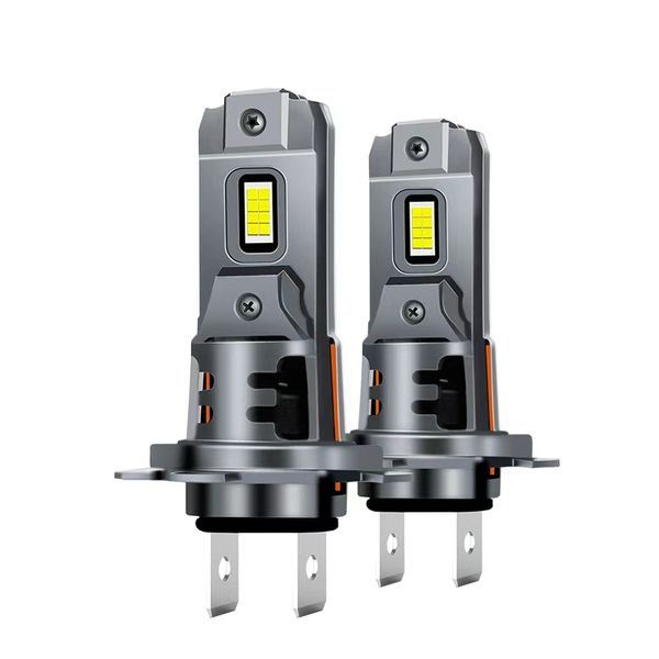 HB4 2 Pin 11000LM Bright LED 55W Fish Eye Headlights With Built-in Fan