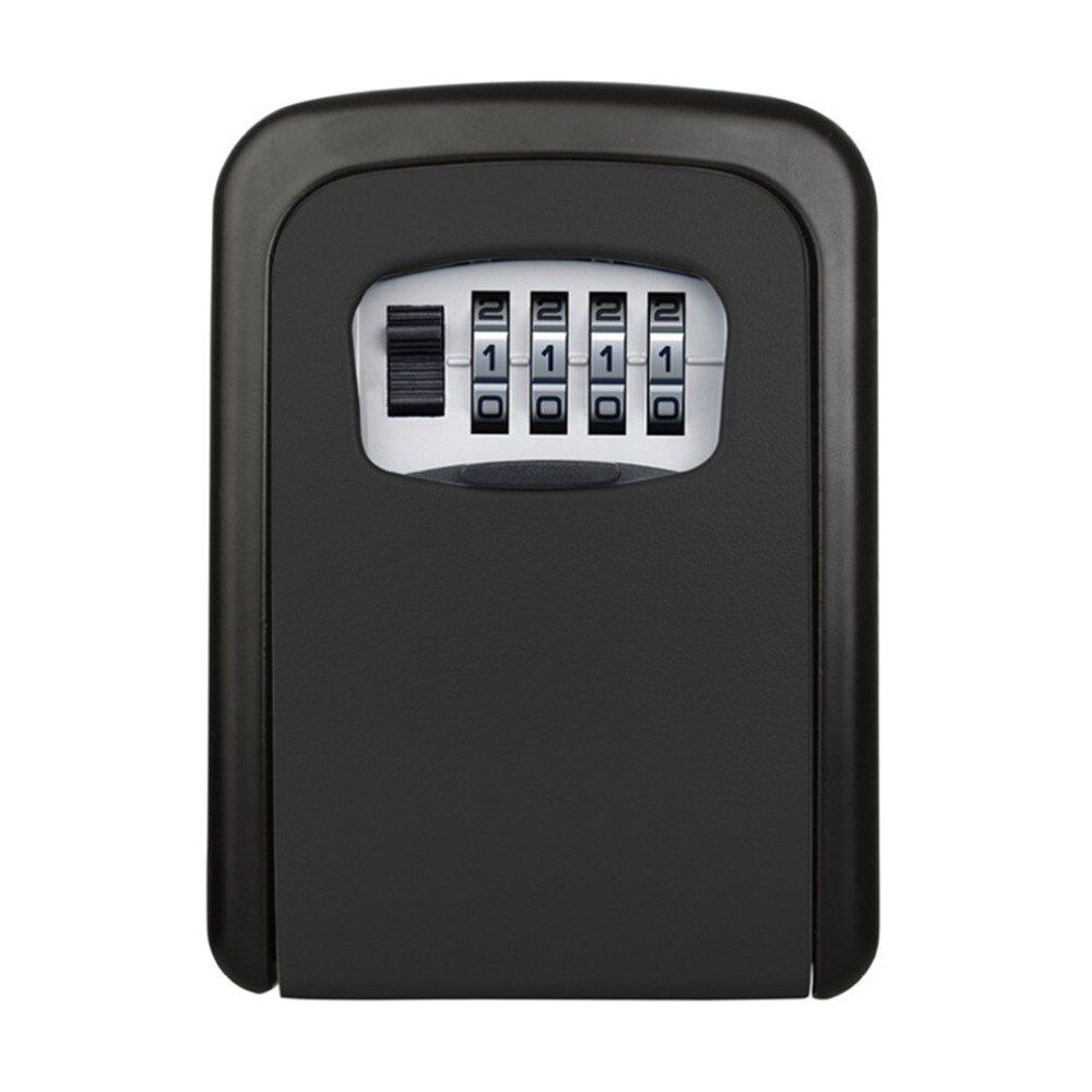 Waterproof 4-Digit Combination Wall Mount Key Safe Holder -Black | Shop ...