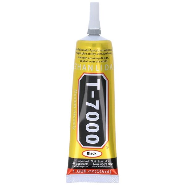 ZF 50ml Glue Multi Purpose Black Acrylic Adhesive for Phone Repair &amp; DIY