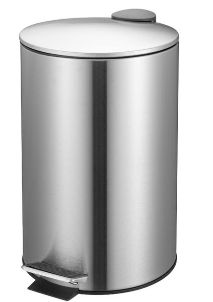 FDB Pedal Bin Soft Close Steel 12L