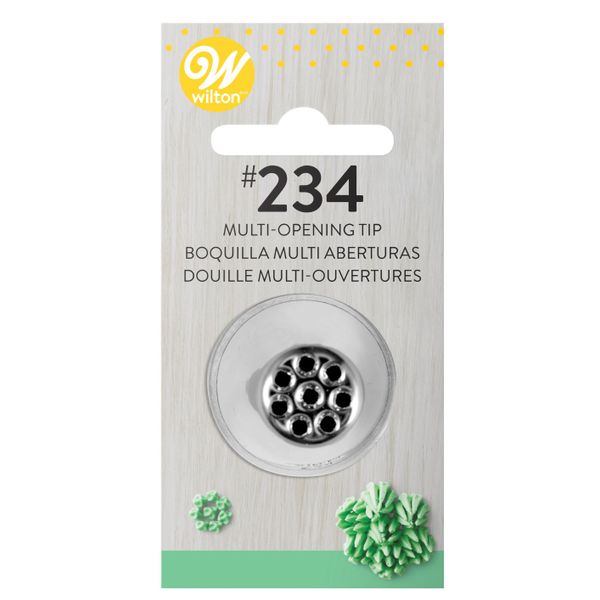 #234 Multi-Opening Grass Buttercream Icing Piping Nozzle Cake Decor Tip