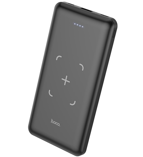 Hoco J50 10000mAh Wireless &amp; Wired Charging Power Bank With LED Display