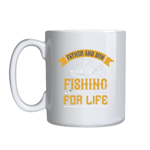 Fishing Partners For Life Mug Gift Idea 162