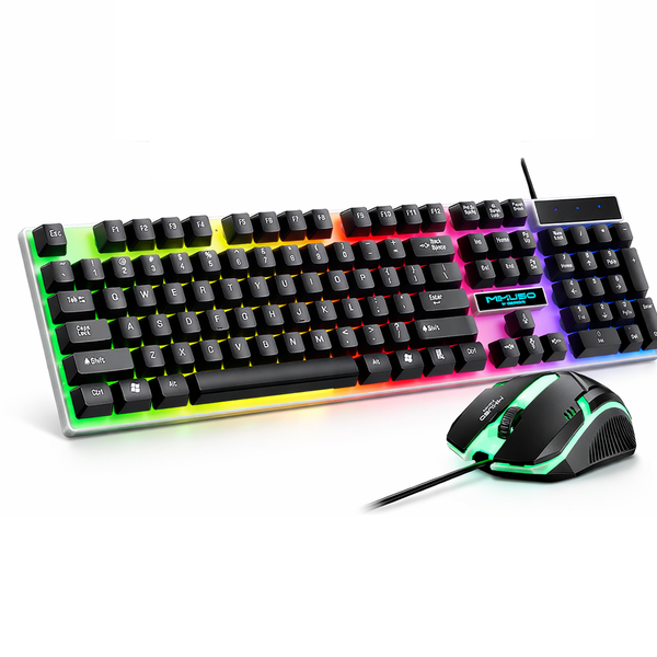 MIKUSO X-series RGB Gaming Combo with Wired Keyboard and Mouse
