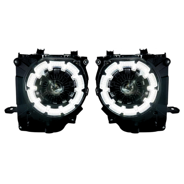 Aussie Style Replacement LED Headlights Compatible with Toyota Land Cruiser