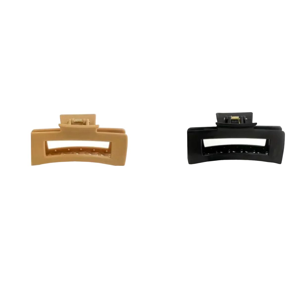 2-Pack Shark Clip Anti-Slip Hair Claws with Secure Grip