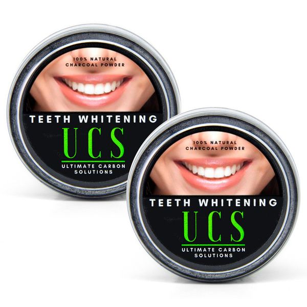 Ultimate Carbon Solutions-Teeth Whitening Charcoal 2 × 10g