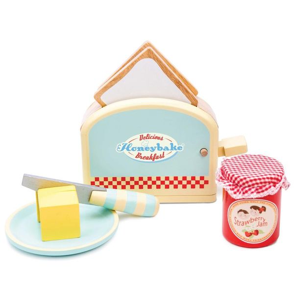 Le Toy Van Wooden Toaster Breakfast Set