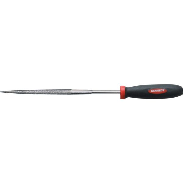 160mm 120/140 Half Round Diamond File