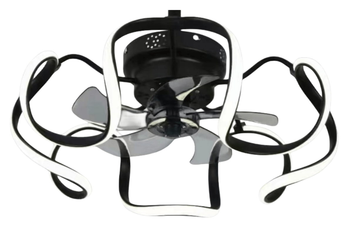 Modern Ceiling Fans with Lights and Remote Control-Black | Shop Today ...