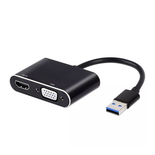 USB 3.0 to VGA/HDMI Video Adapter