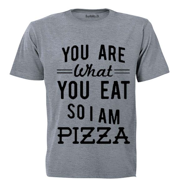 I am PIZZA - Kids T-Shirt - White