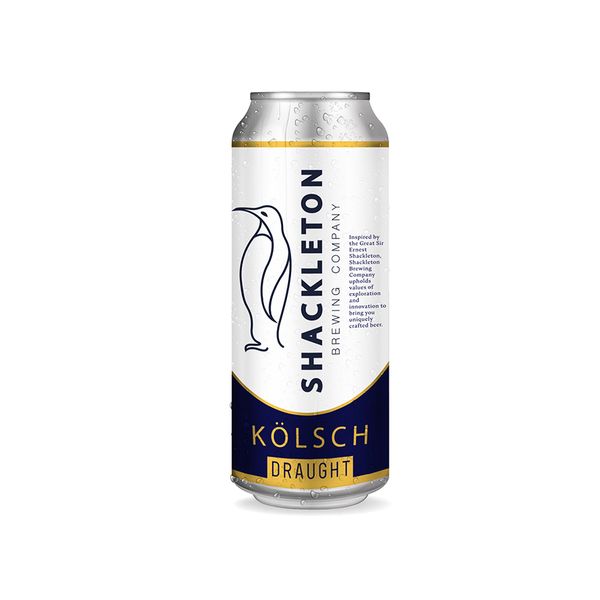 Shackleton Brewing Company - Kolsch (Lager) Draught - 12 x 500ml Can