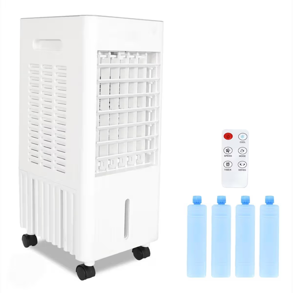 Portable Evaporative Air Cooler &amp; Electric Fan with Remote Control