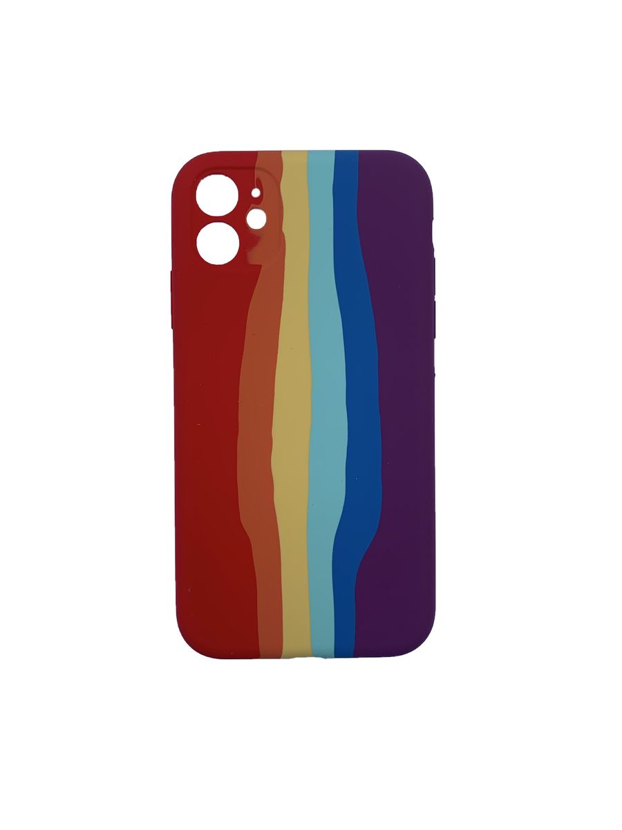 Rainbow Pattern Silicon covers for iPhone 11 Buy Online in South