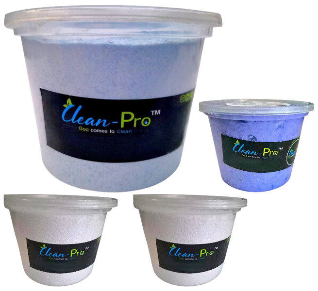 5kg Washing Powder Blousil LowFoam, 2x1kg Washing Soda, 1kg ProSofter Paste