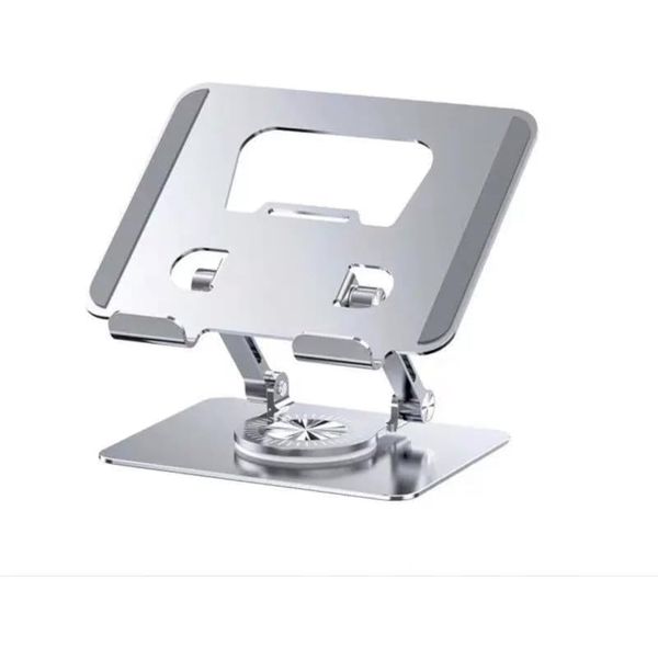 iPad Tablet Stand Holder Mount 360 Rotation Metal Base Adjustable Height