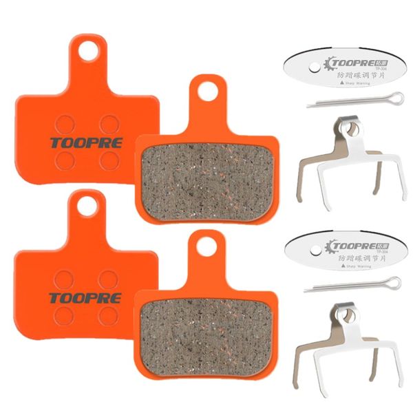 Toopre Twin Pack Orange Ceramic Bicycle Disc Brake Pads TP-11i